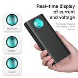 20000mAh Power Bank Fast Charging 3.0 USB External Battery